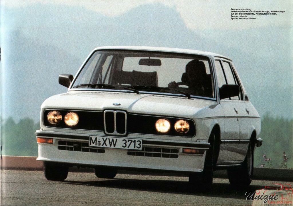 1980 BMW 535 Brochure Page 13